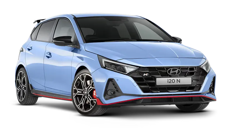 i20 N in Performance Blue
