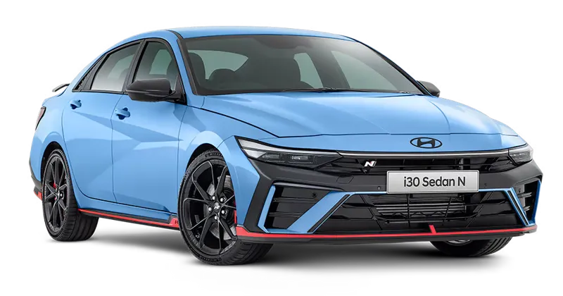 i30 Sedan N in Performance Blue
