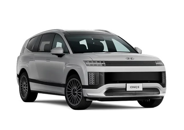 IONIQ 9 in Serenity White